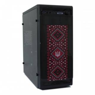 Корпус Frontier PATRIOT 500W BK/RD PATRIOT-B21-500 BK/RD