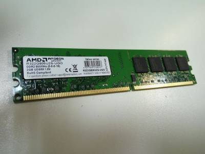 Оперативная память AMD DDR2 2Gb 800MHz CL5 R322G805U2S-UG