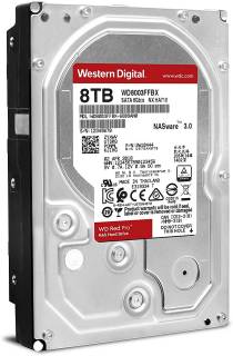 Внутренний HDD/SSD Western Digital Red Pro 8Tb 7200rpm 256Mb WD8003FFBX