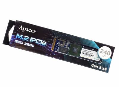 Внутренний HDD/SSD Apacer Z280 240Gb M.2 2280 PCIe 3.0 x4 MLC AP240GZ280
