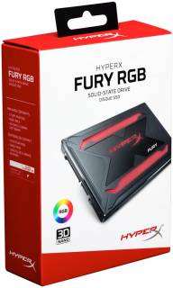 Внутренний HDD/SSD Kingston HyperX Fury RGB 240GB 3D TLC SHFR200/240G