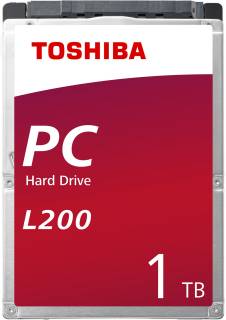 Внутренний HDD/SSD Toshiba L200 1TB 5400rpm 128MB HDWL110UZSVA