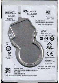 Внутренний HDD/SSD Seagate Mobile 1TB 5400rpm 128MB ST1000LM0351RK172
