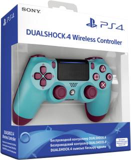 Игровой контроллер Sony Dualshock v2 Berry Blue 9718918