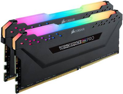 Оперативная память Corsair Vengeance RGB PRO DDR4 16GB (2x8GB) 2666MHz CL16 Kit CMW16GX4M2A2666C16