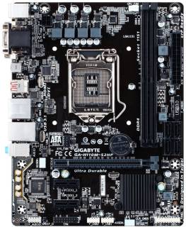 Материнская плата Gigabyte GA-H110M-D2P (Bulk, без задних планок)