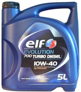 ELF Evolution 700 Turbo Diesel 10W-40 (SN) Evolution 700 Turbo Diesel 10W-40 (SN) 5л