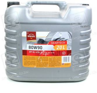 Brexol GEARTECH 80W90 GL-4/GL-5 GEARTECH 80W90 GL-4/GL-5 20л
