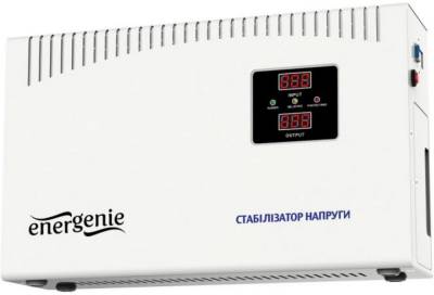 Стабилизатор EnerGenie EG-AVR-DW5000-01 5000VA White (3000W)