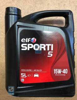 ELF SPORTI 5 15W-40 SPORTI 5 15W-40 5л
