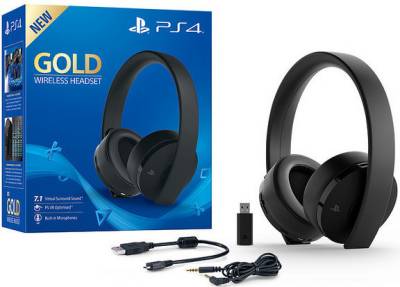 Наушники Sony Wireless Stereo Headset 2.0 PS4 GOLD