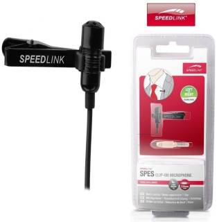 Микрофон SPEEDLINK SPES Clip-On Microphone black SL-8691-SBK-01