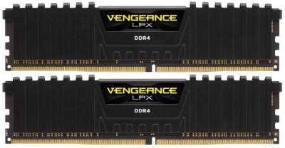 Оперативная память Corsair Vengeance LPX Black DDR4 32GB (2x16GB) 3200MHz CL16 Kit CMK32GX4M2B3200C16