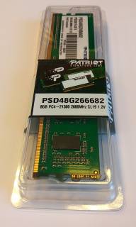 Оперативная память Patriot Original DDR4 8GB 2666MHz CL19 PSD48G266682