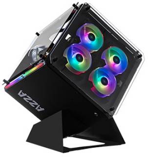 Корпус AZZA Cube 802 Black CSAZ-802MF
