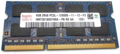 Оперативная память Hynix So-Dimm Original DDR3 4GB 1600MHz CL11 HMT351S6EFR8A-PB