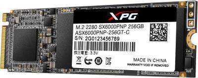 Внутренний HDD/SSD A-Data XPG SX6000 Pro 256GB M.2 2280 PCIe Gen3 x4 3D TLC ASX6000PNP-256GT-C