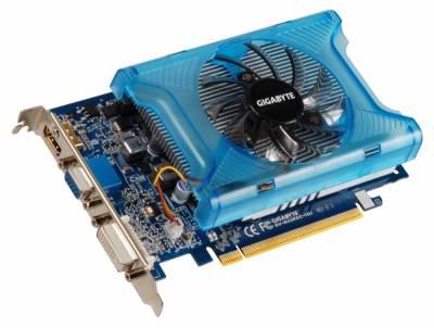 Видеокарта Gigabyte GeForce GT220 1GB GV-N220OC-1GI