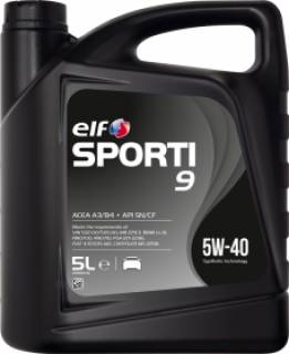ELF Sporti 9 5W-40 Sporti 9 5W-40 5л (208440)