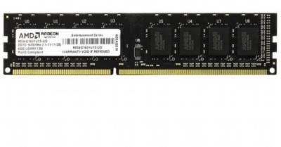 Оперативная память AMD Radeon Memory DDR3 4GB 1600MHz CL11 R534G1601U1S-U