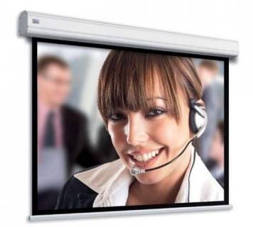 Проекционный экран Adeo Alumid Vision White 450x338