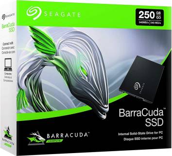 Внутренний HDD/SSD Seagate BarraCuda SSD 250Gb TLC ZA250CM10002