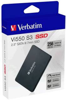 Внутренний HDD/SSD Verbatim Vi500 S3 256GB 3D NAND TLC 49351