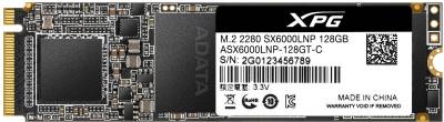 Внутренний HDD/SSD A-Data XPG Gaming Series 128GB PCIe 3.0x4 NVMe 1.3 M.2 2280 3D TLC ASX6000LNP-128GT-C