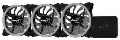 Вентилятор AeroCool Rev RGB Pro 3x120mm 3-pin 4-pin