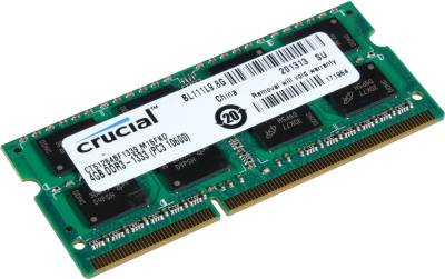 Память Crucial So-Dimm DDR3 4GB 1333MHz CL9 CT51264BF1339