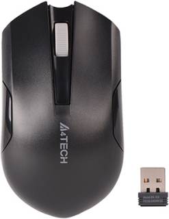 Мышка A4Tech G3-200NS Wireless Silent click Black 4711421938129