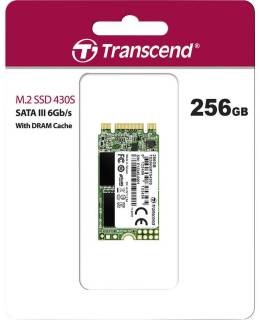 Внутренний HDD/SSD Transcend SSD 430S 256GB M.2 2242 TLC TS256GMTS430S