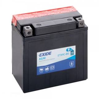 Exide AGM 9Ah-12v L ETX9C-BS