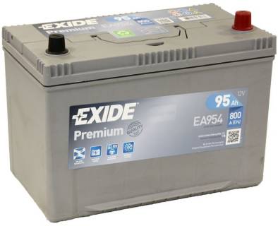 Exide PREMIUM 95Ah-12v R EA954