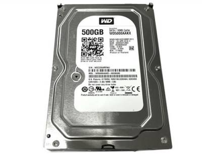 Внутренний HDD/SSD Western Digital Caviar Blue 500Gb 7200rpm 16Mb cache Refurbished WD5000AAKX