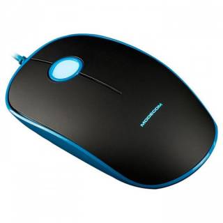 Мышка Modecom MC-M111 Black/Blue USB M-MC-M111-140