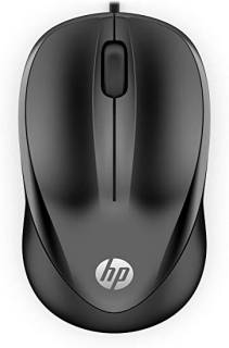 Мышка HP Wired Mouse 1000 Black USB 4QM14AA