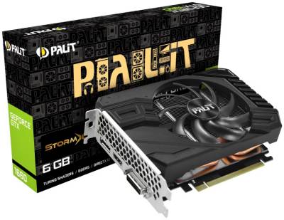 Видеокарта Palit GeForce GTX 1660 StormX 6GB NE51660018J9-165F