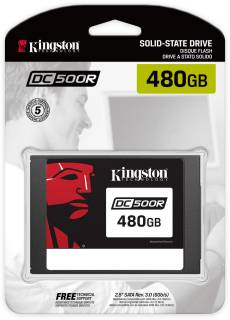 Внутренний HDD/SSD Kingston Data Center DC500 Enterprise 480GB 3D TLC SEDC500R/480G