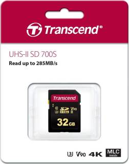Карта памяти Transcend 700S SDHC 32GB UHS-II U3 C10 V30 TS32GSDC700S