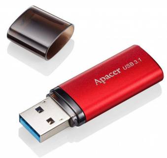 Флеш-память USB Apacer AH25B 64GB Red USB3.1 AP64GAH25BR-1