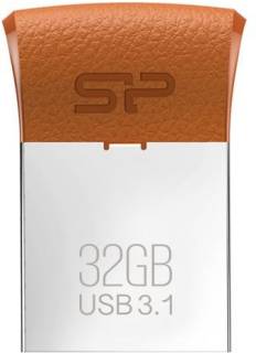 Флеш-память USB Silicon Power JEWEL J35 32GB Brown/Silver USB3.1 SP032GBUF3J35V1E