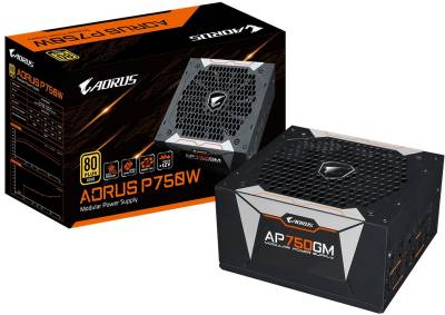 Блок питания Gigabyte AORUS P750W 80+ GOLD Modular GP-AP750GM