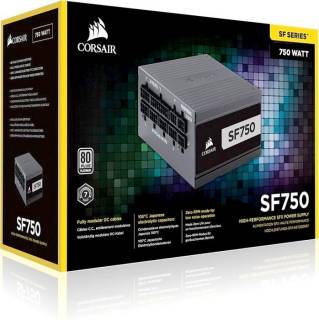 Блок питания Corsair SF750 80 PLUS Platinum Certified High Performance SFX PSU CP-9020186-EU