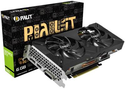 Видеокарта Palit GeForce GTX 1660 Dual OC 6GB NE51660S18J9-1161A