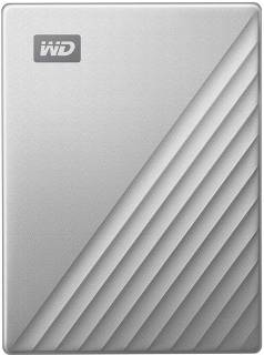 Внешний HDD Western Digital My Passport Ultra 1TB Silver USB 3.0 + USB-C WDBC3C0010BSL-WESN