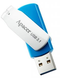 Флеш-память USB Apacer AH357 16GB Blue USB 3.1 AP16GAH357U-1