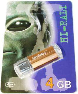 Флеш-память USB HI-RALI Corsair series 4GB Bronze USB 2.0 HI-4GBCORBR