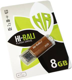 Флеш-память USB HI-RALI Corsair series 8GB Bronze USB 2.0 HI-8GBCORBR