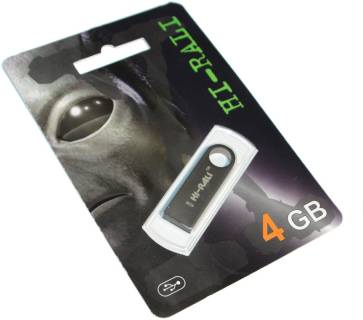 Флеш-память USB HI-RALI Shuttle series 4GB Black USB 2.0 HI-4GBSHBK